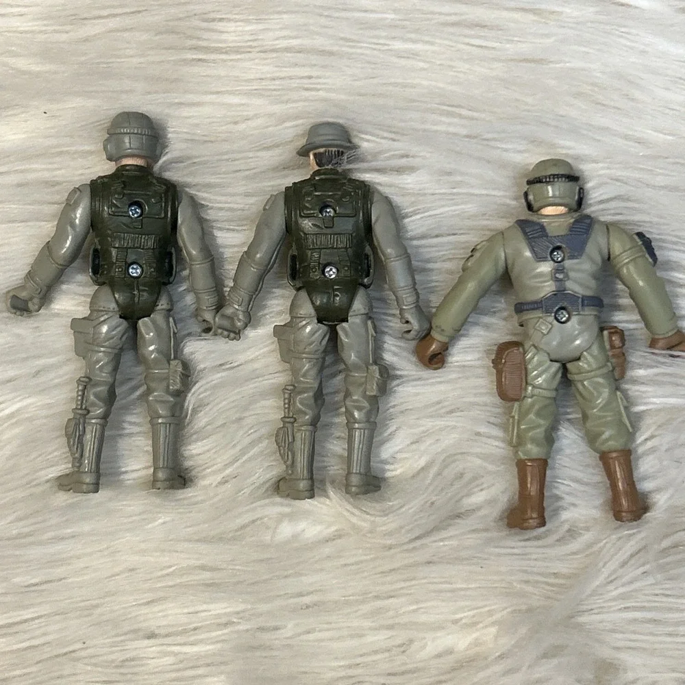 1:18 Blue Box Toys Elite Force Military Action Figures Chap Mei Corps GI Joe Mix